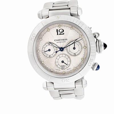 Cartier W31030H3 Pasha Chronograph Automatic Male Stainless Steel Replica Watches