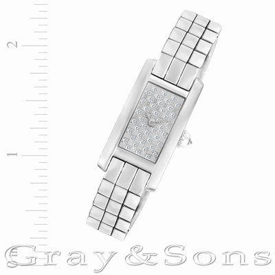 Cartier 2544 Certified pre-owned Quartz Female 18k White Gold Replica Watches