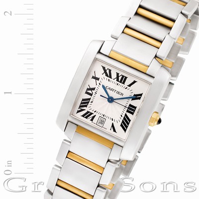 Cartier W51005Q4 Tank Francaise Automatic Unisex Stainless Steel Replica Watches