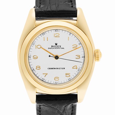 Rolex 3131 Bubble Back Automatic Male 14k yellow gold Replica Watches