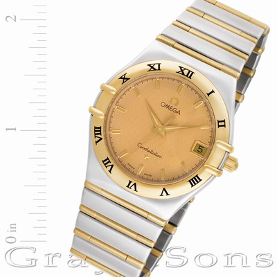Omega Omega 4256 Constellation Quartz Male Stainless Steel Replica Watches