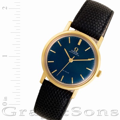 Omega 165004 De Ville Automatic Unisex 18k yellow gold Replica Watches