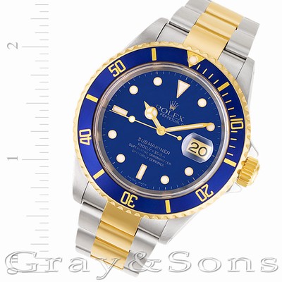 Rolex 16613 Submariner Automatic Male Stainless Steel Replica Watches