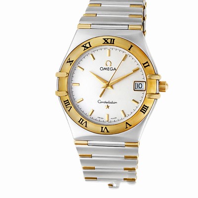 Omega 57617188 Constellation Quartz Male 18k yellow gold Replica Watches