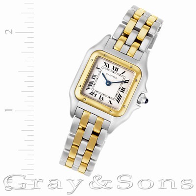 Cartier WCAGO132 Panthere Quartz Female Stainless Steel Replica Watches
