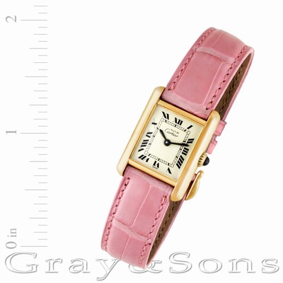 Cartier Cartier 1886 Tank Manual Unisex Stainless Steel & Gold Plated Replica Watches
