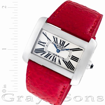 Cartier W6300255 Divan Quartz Female Stainless Steel Replica Watches