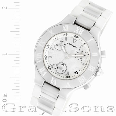 Cartier W10184U2 Chronoscaph 21 Quartz Male Stainless Steel Replica Watches