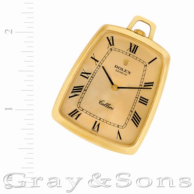 Rolex 3727 Cellini Manual Male 18k yellow gold Replica Watches