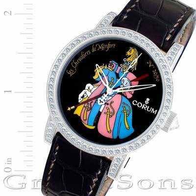 Corum 982.202.69 Automatic Male 18k White Gold Replica Watches