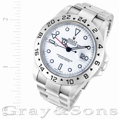 Rolex 16570 Explorer II Automatic Male Stainless Steel Replica Watches