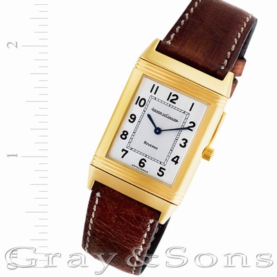 Jaeger LeCoultre 250.1.86 Reverso Manual Male 18k yellow gold Replica Watches