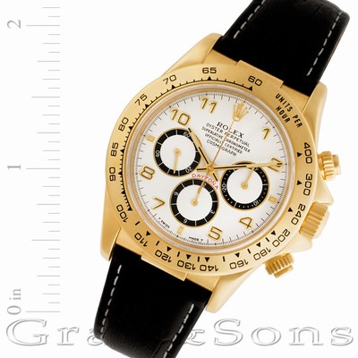 Rolex 16518 Daytona Automatic Male 18k yellow gold Replica Watches