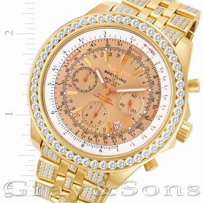 Breitling H25362 Bentley Automatic Male 18k yellow gold Replica Watches
