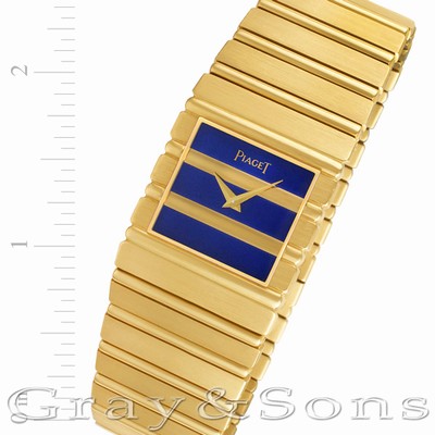 Piaget 7131 c 701 Polo Quartz Male 18k yellow gold Replica Watches