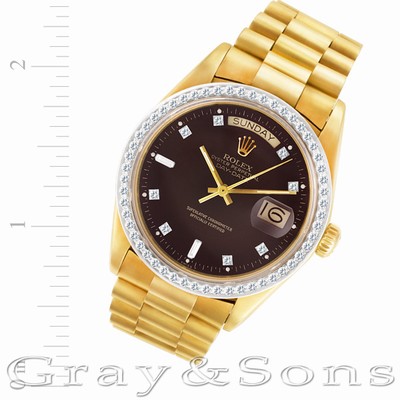 Rolex 18038 Day-Date Automatic Male 18k yellow gold Replica Watches