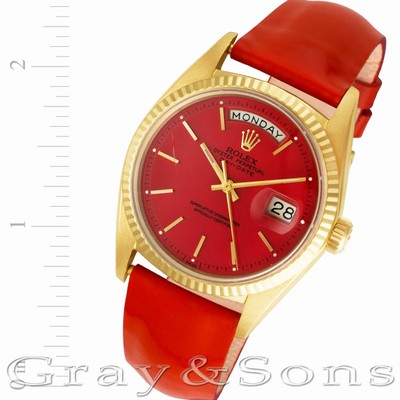 Rolex 1803 Day-Date Automatic Male 18k yellow gold Replica Watches