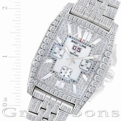 Breitling j44365 Flying B Automatic Male 18k White Gold Replica Watches