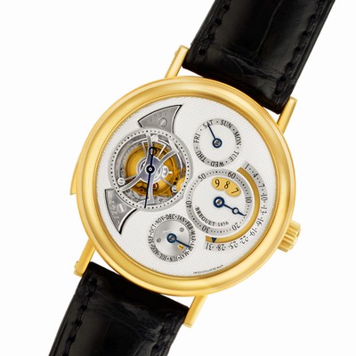 Breguet 3857 Tourbillon Manual Male 18k yellow gold Replica Watches