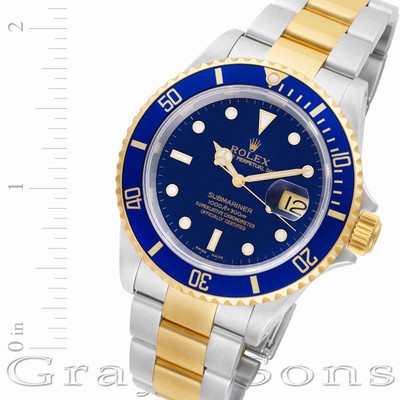 Rolex 16613 Submariner Automatic Male Stainless Steel Replica Watches