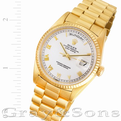 Rolex 18238 Day-Date Automatic Male 18k yellow gold Replica Watches