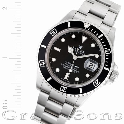 Rolex 16610 Submariner Automatic Male Stainless Steel Replica Watches