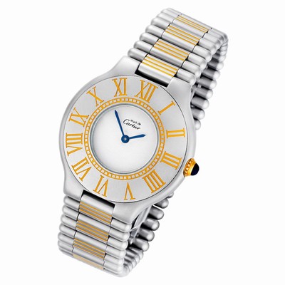 Cartier Cartier 2612 Must 21 Quartz Male Stainless Steel Replica Watches