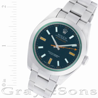 Rolex 116400 Milgauss Automatic Male Stainless Steel Replica Watches