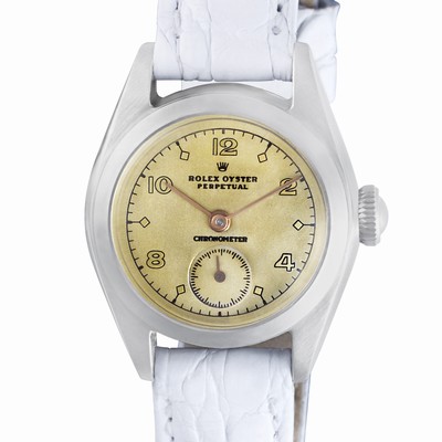 Rolex 3869 Bubble Back Automatic Female Stainless Steel Replica Watches