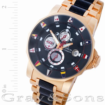 Corum 977.631.55 Admirals Cup Automatic Male 18k rose gold Replica Watches