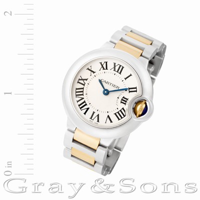 Cartier W69007Z3 Ballon Bleu Quartz Female Stainless Steel Replica Watches