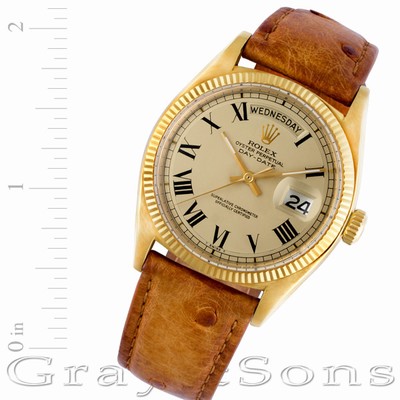 Rolex 1803 Day-Date Automatic Male 18k yellow gold Replica Watches