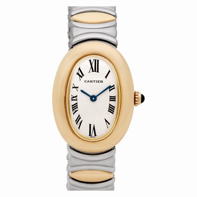 Cartier W15045D8 Baignoire Quartz Female 18k yellow gold Replica Watches