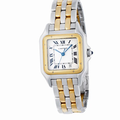 Cartier W25028B Panthere Quartz Male Stainless Steel Replica Watches