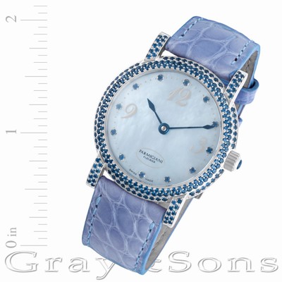 Parmigiani Parmigiani 4447 Automatic Female 18k White Gold Replica Watches