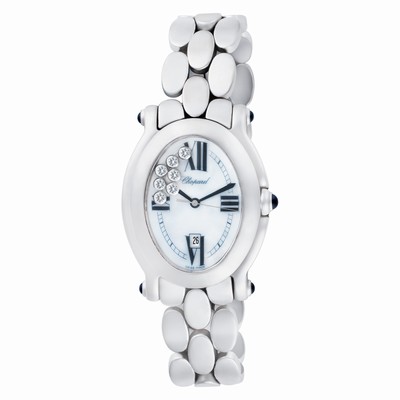 Chopard 27/7000 Happy Sport Quartz Female 18k yellow gold Replica Watches