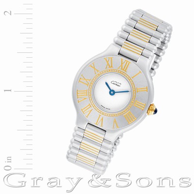 Cartier Cartier 2551 Must 21 Quartz Female Stainless Steel Replica Watches