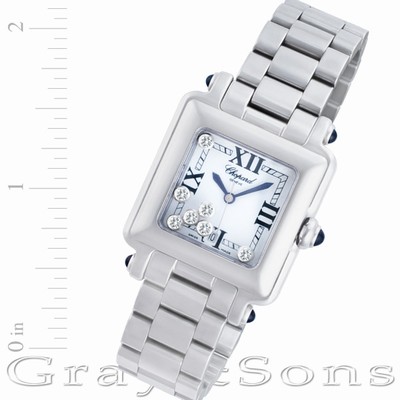 Chopard 27/8349-23 Happy Sport Quartz Female Stainless Steel Replica Watches