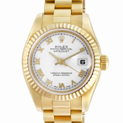 Rolex 179178 Datejust Automatic Female 18k yellow gold Replica Watches