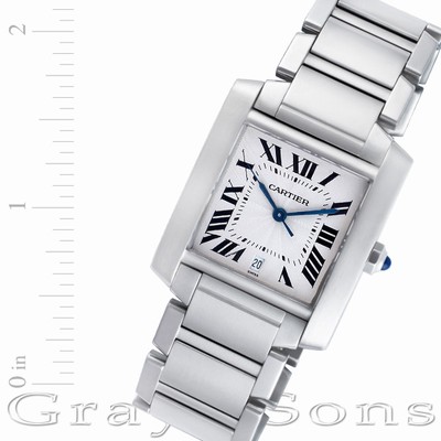 Cartier W51002q3 Tank Francaise Automatic Male Stainless Steel Replica Watches