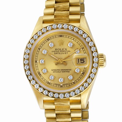 Rolex 69278 Datejust Automatic Female 18k yellow gold Replica Watches