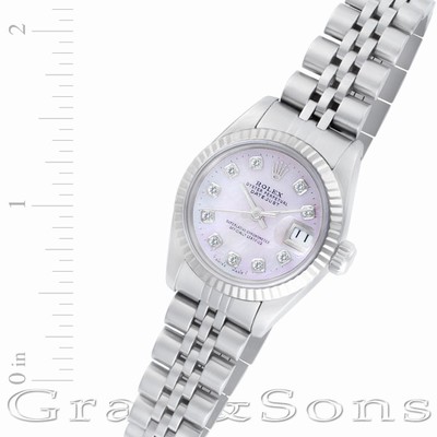 Rolex 69174 Datejust Automatic Female Stainless Steel Replica Watches