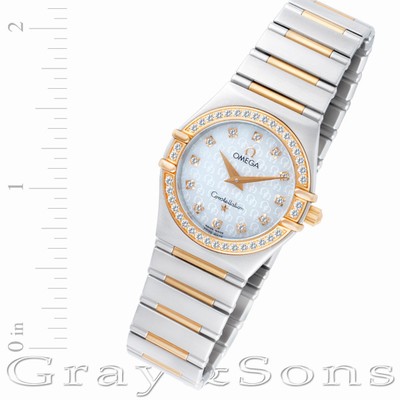 Omega 13587500 Constellation Quartz Female Stainless Steel Replica Watches