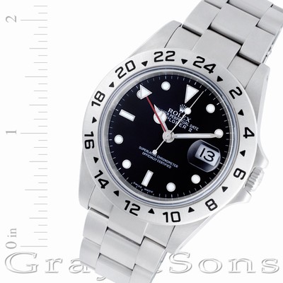 Rolex 16570 Explorer II Automatic Male Stainless Steel Replica Watches