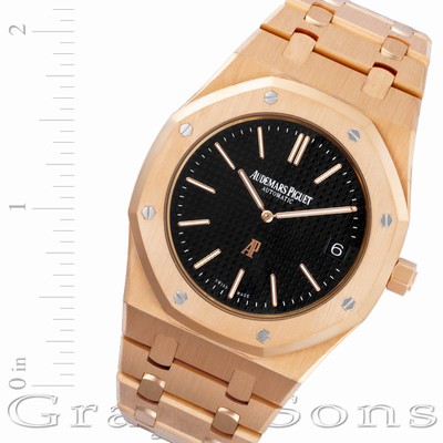 Audemars Piguet 15202OR.OO.1240OR.01 Royal Oak Automatic Male 18k rose gold Replica Watches