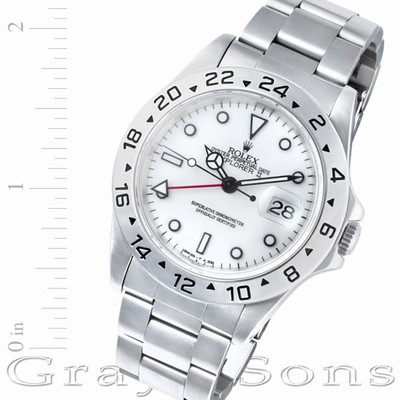 Rolex 16750 Explorer II Automatic Male Stainless Steel Replica Watches