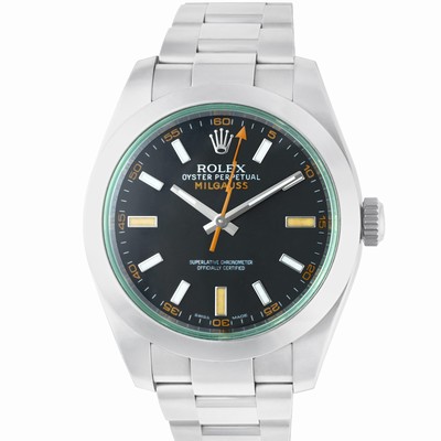 Rolex 116400GV Milgauss Automatic Male Stainless Steel Replica Watches
