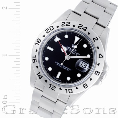 Rolex 16570 Explorer II Automatic Male Stainless Steel Replica Watches