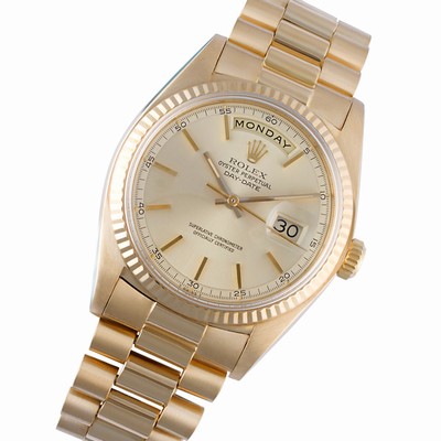 Rolex 1803 Day-Date Automatic Male 18k yellow gold Replica Watches