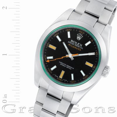 Rolex 116400V Milgauss Automatic Male Stainless Steel Replica Watches